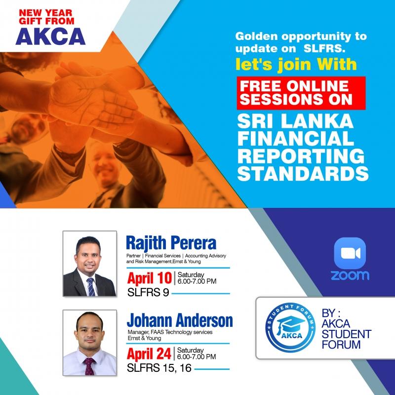 Online Sessions on SLFRS (10.04.2021 & 24.04.2021)