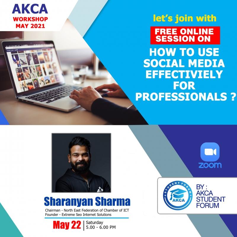 How To Use Social Media Effectively For Professionals (22.05.2021)