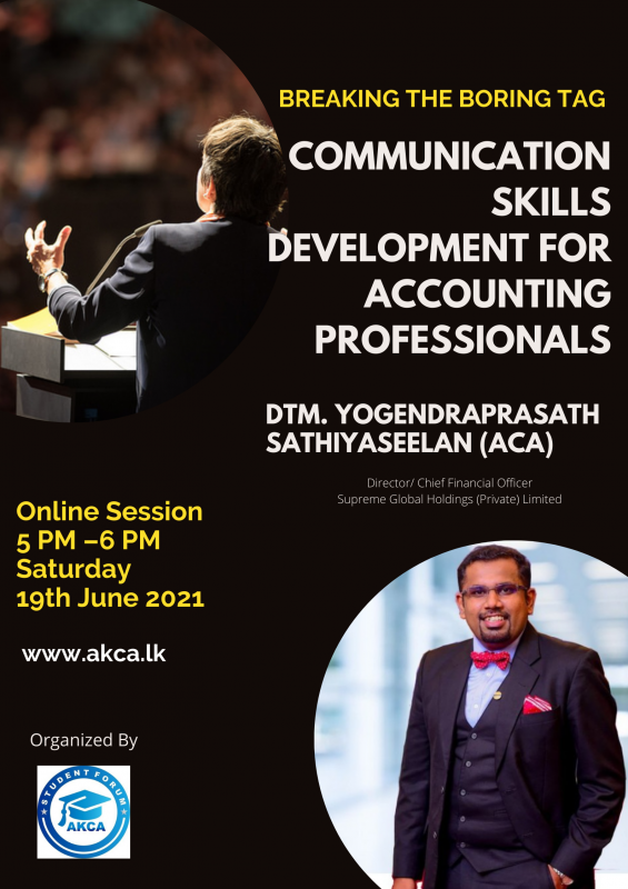Communication Skills Development for Accounting Professionals(19.06.2021)