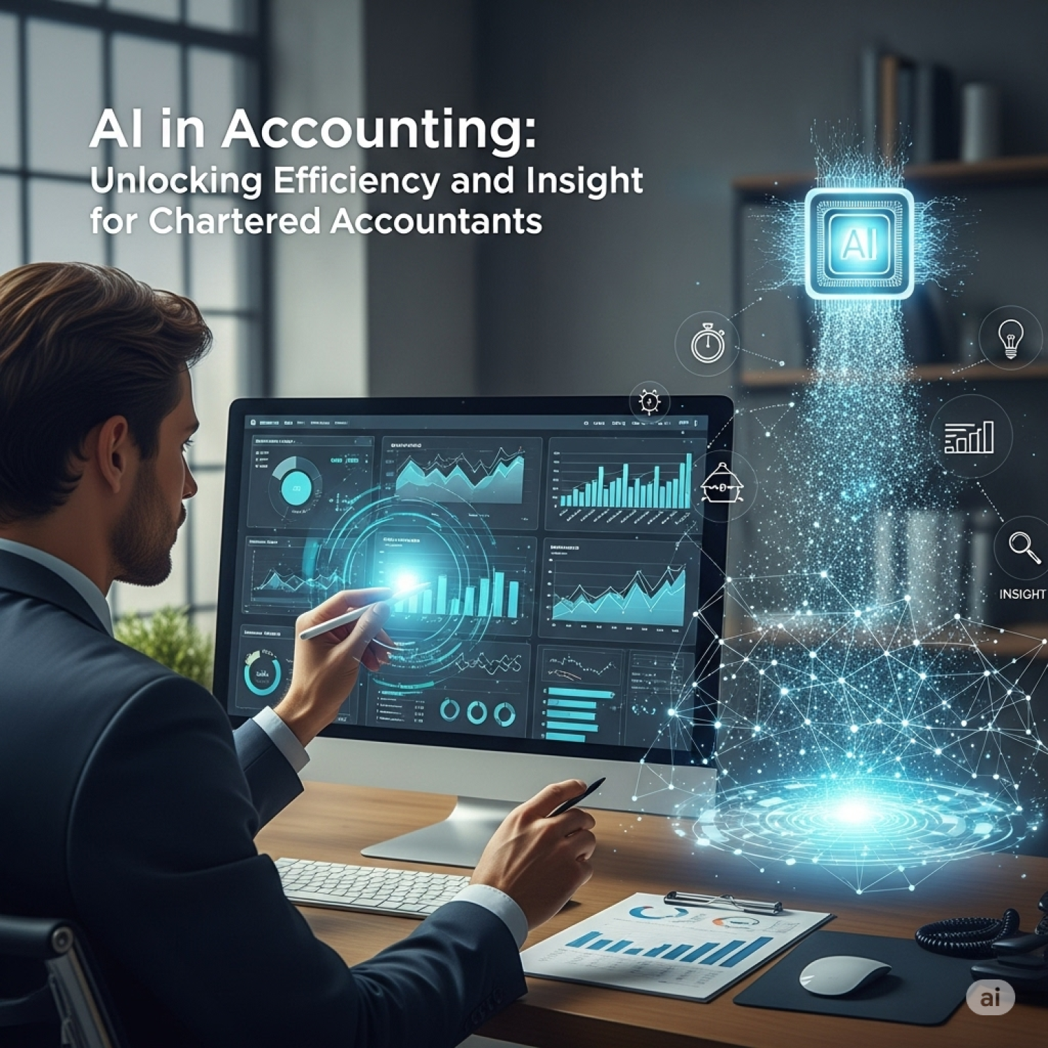 AI in Accounting: Unlocking Efficiency and Insight for Chartered Accountants